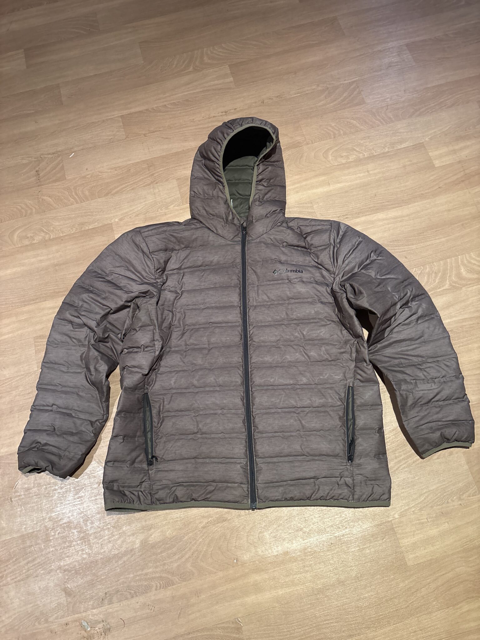 Image for Columbia olive green coat