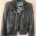 Thumbnail for Manteau de cuir souple DKNY