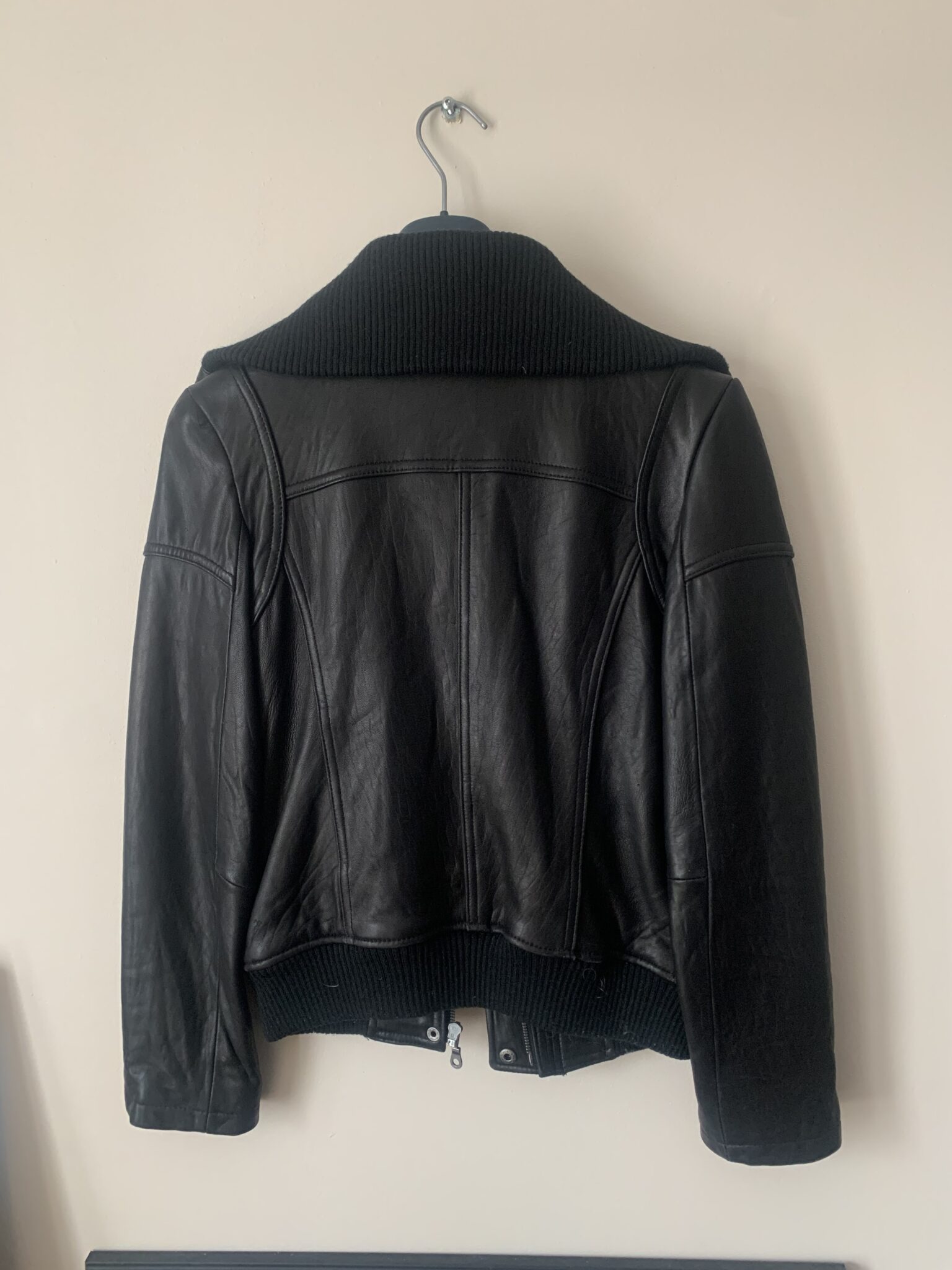Image for Manteau de cuir souple DKNY