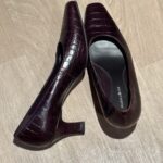 Thumbnail for Burgundy high heels