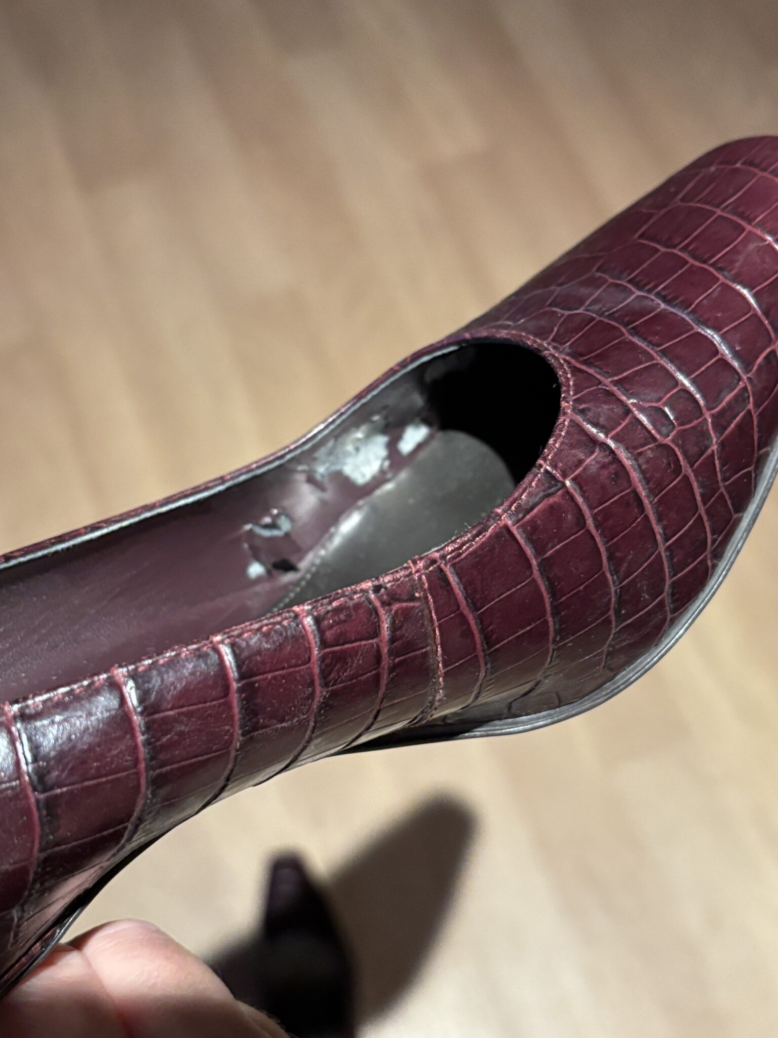 Image for Burgundy high heels