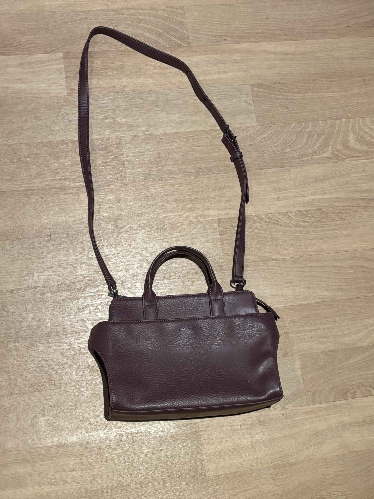 Featured image for Matt & Nat mauve handbag