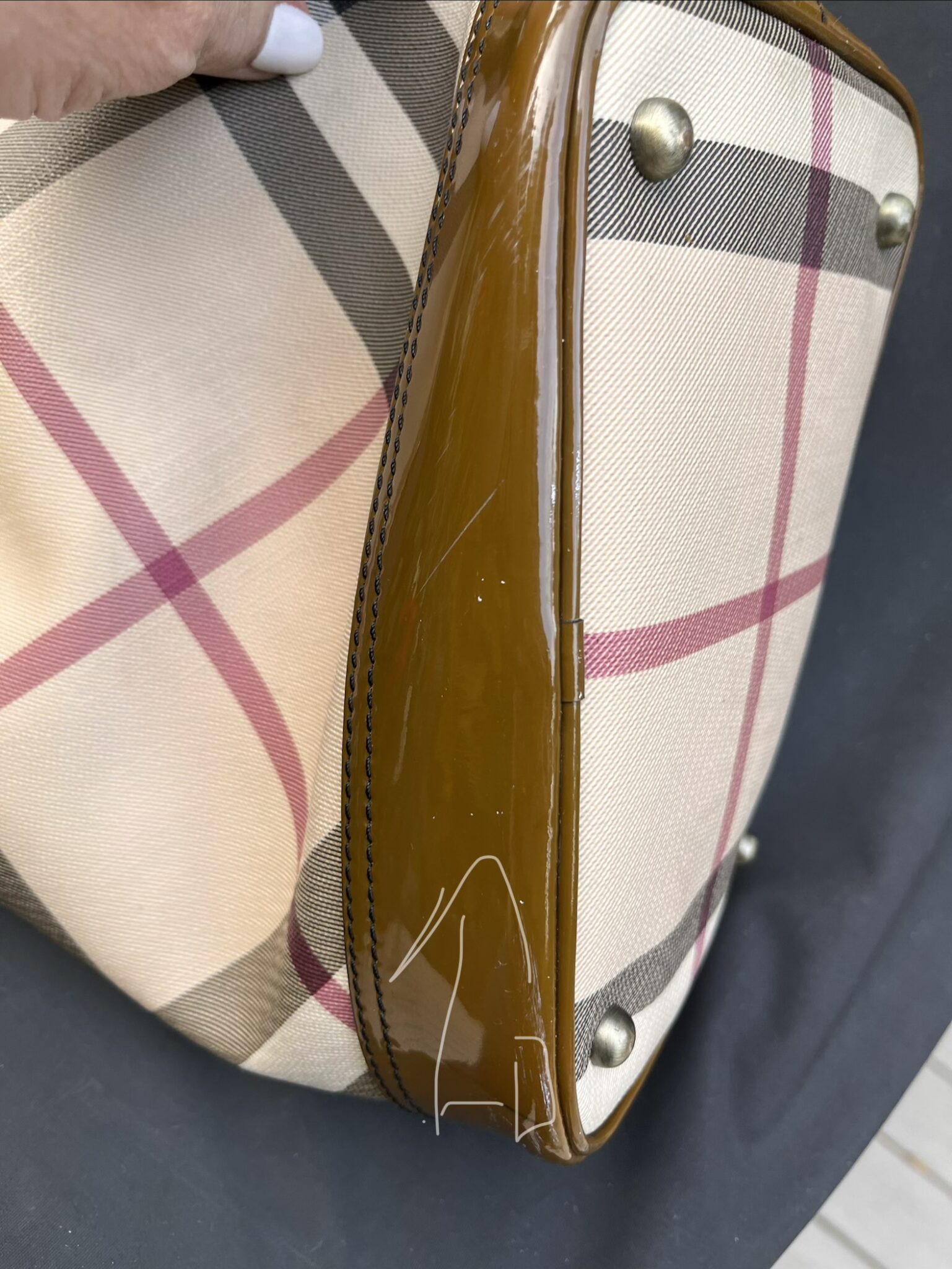 Image for Authentic Burberry bag