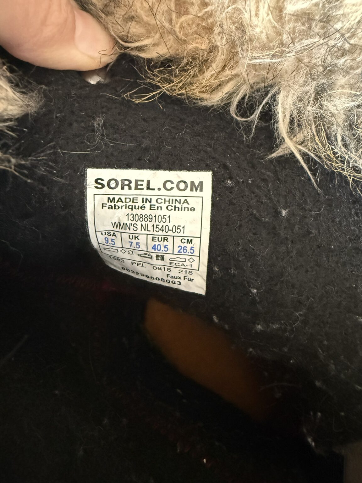 Image for Bottes Sorel femme pointure 9,5