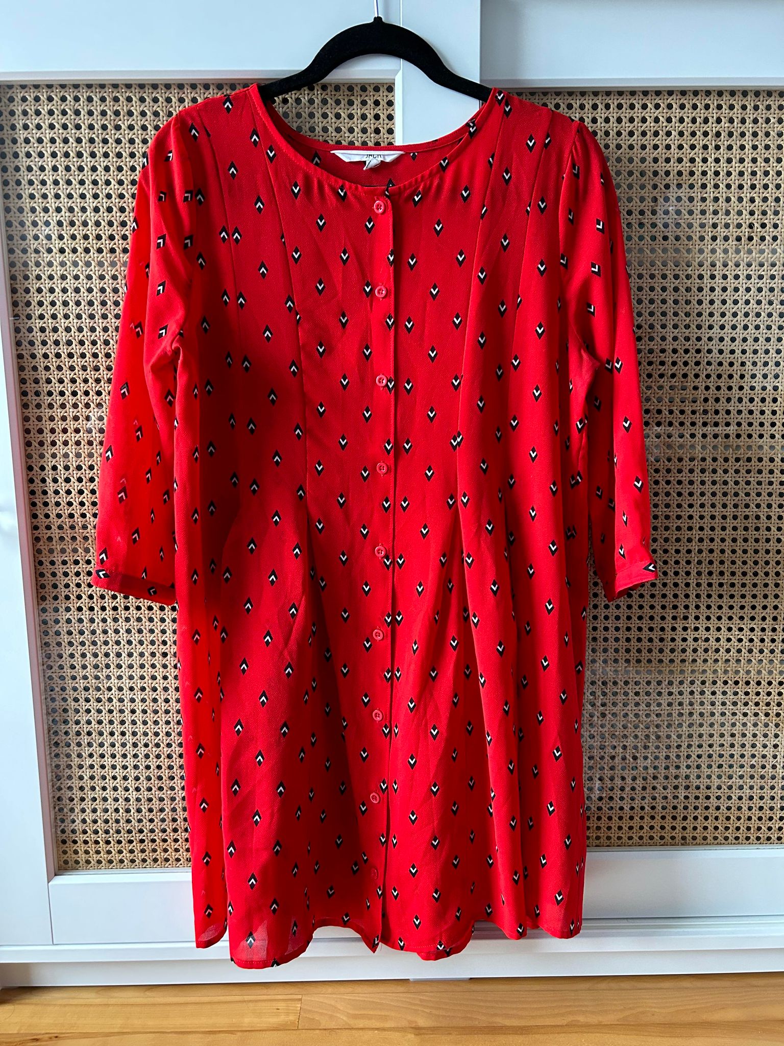 robe rouge Urban Outfitters seconde main