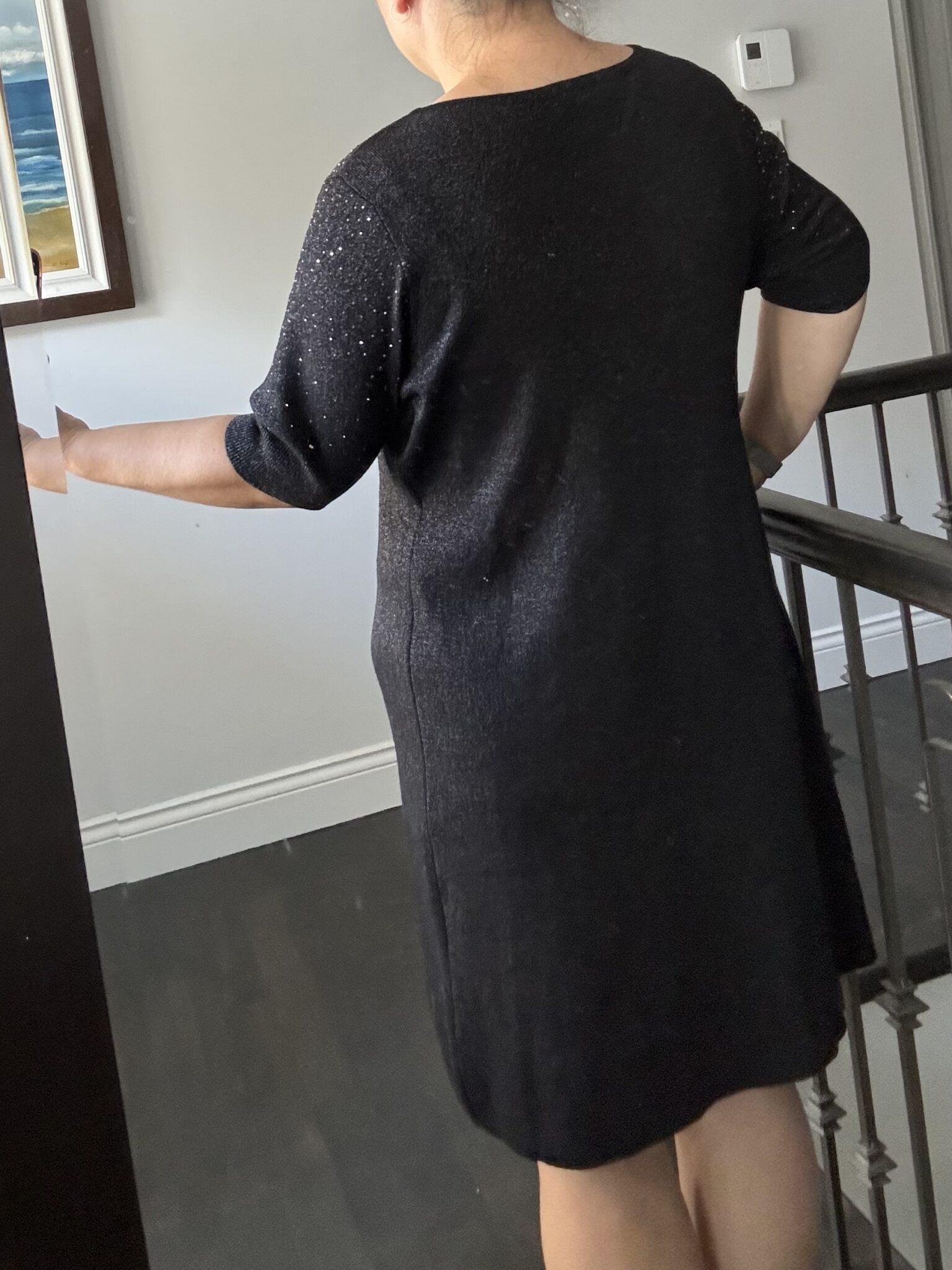 Image for Laura glitter dress