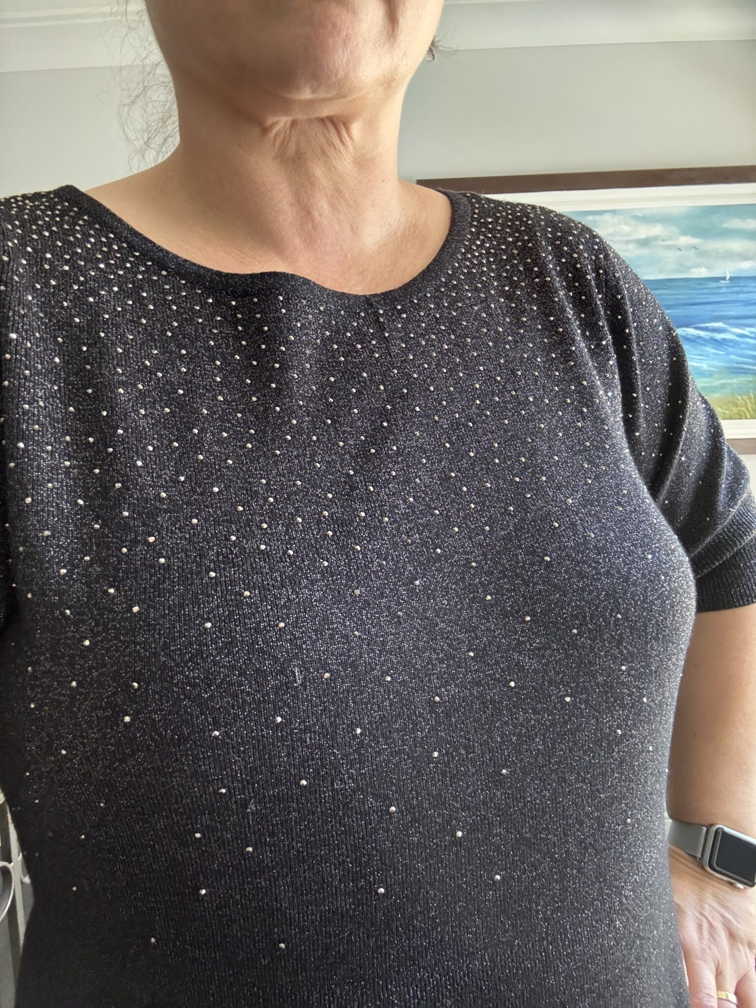 Image for Laura glitter dress