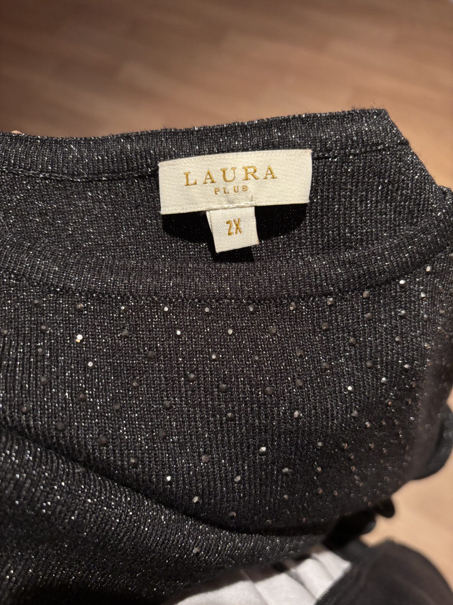 Image for Laura glitter dress