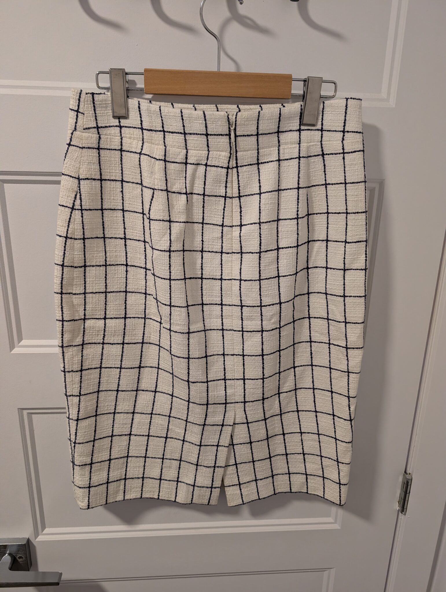 Image for J crew/Jupe Carreauté Tweed Sz 4