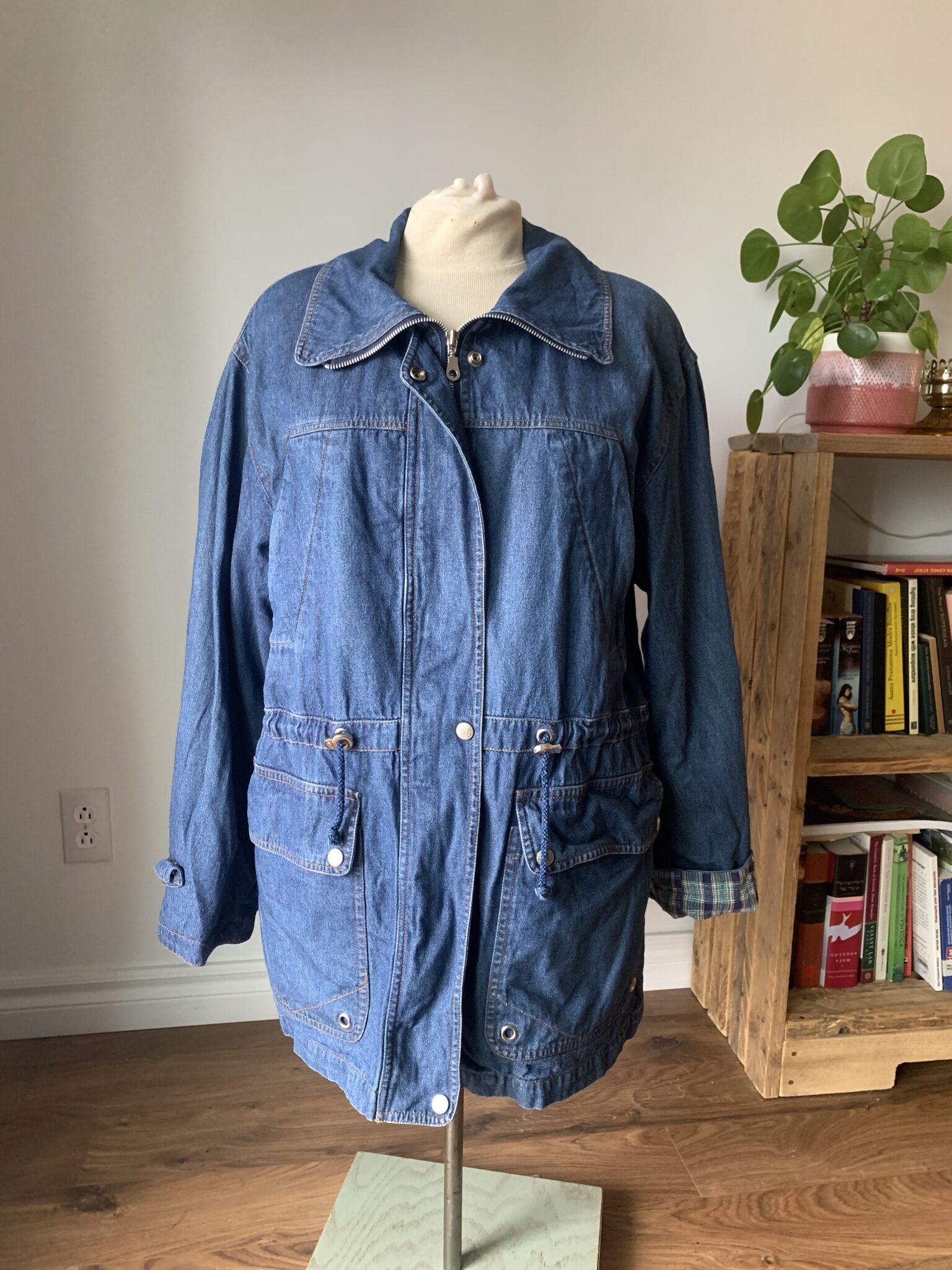 Featured image for Manteau-veste vintage en denim