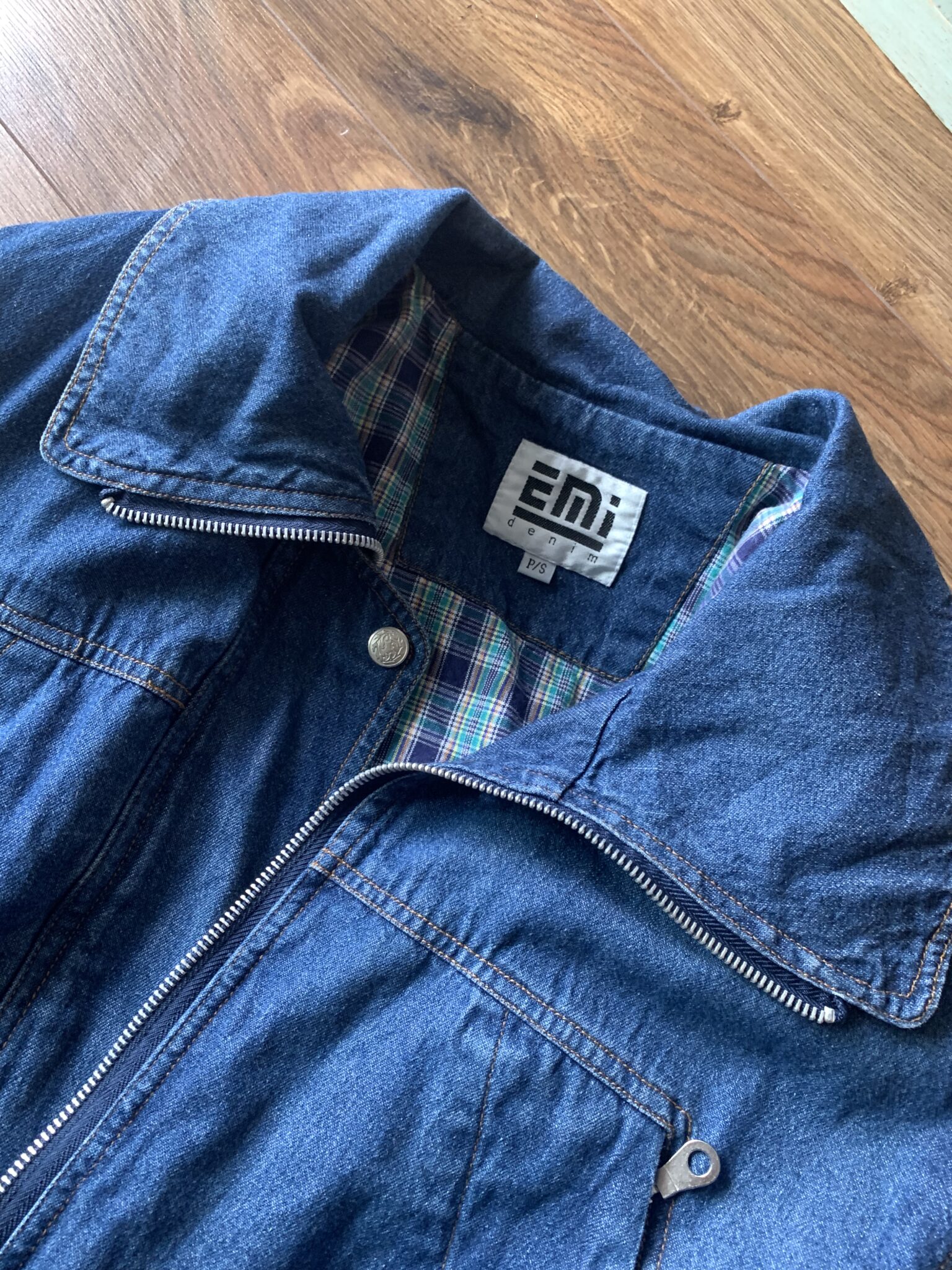 Image for Manteau-veste vintage en denim