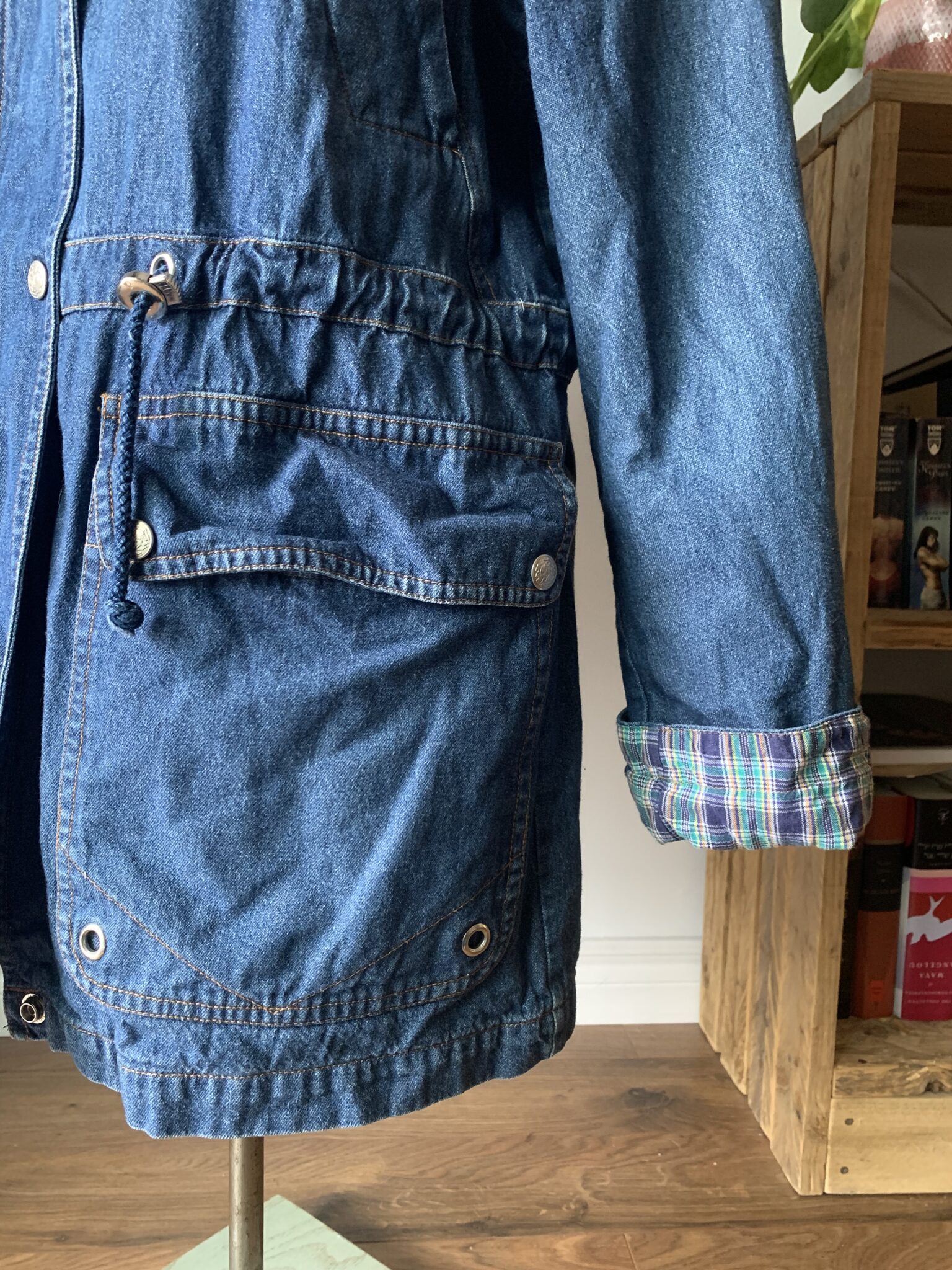 Image for Manteau-veste vintage en denim