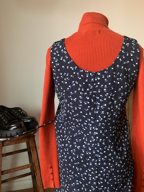 Image for Robe jumper fleuri