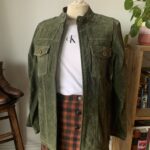 Featured thumbnail for Veste en suède vintage