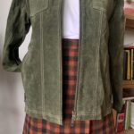 Thumbnail for Veste en suède vintage