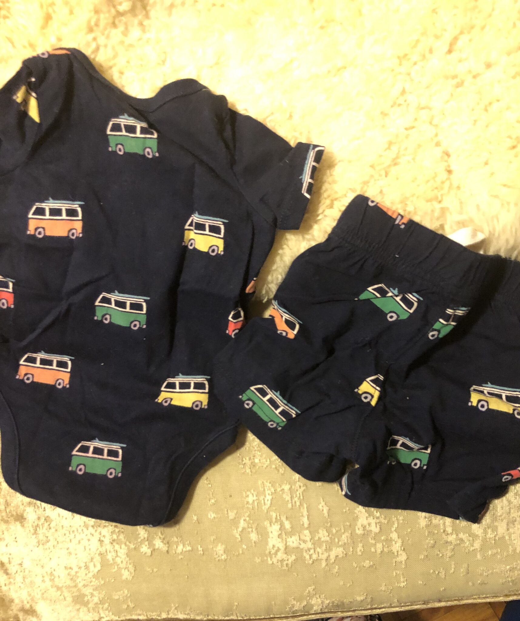 Image for Duo cache couche et shorts bébé naissant garçon ou fille