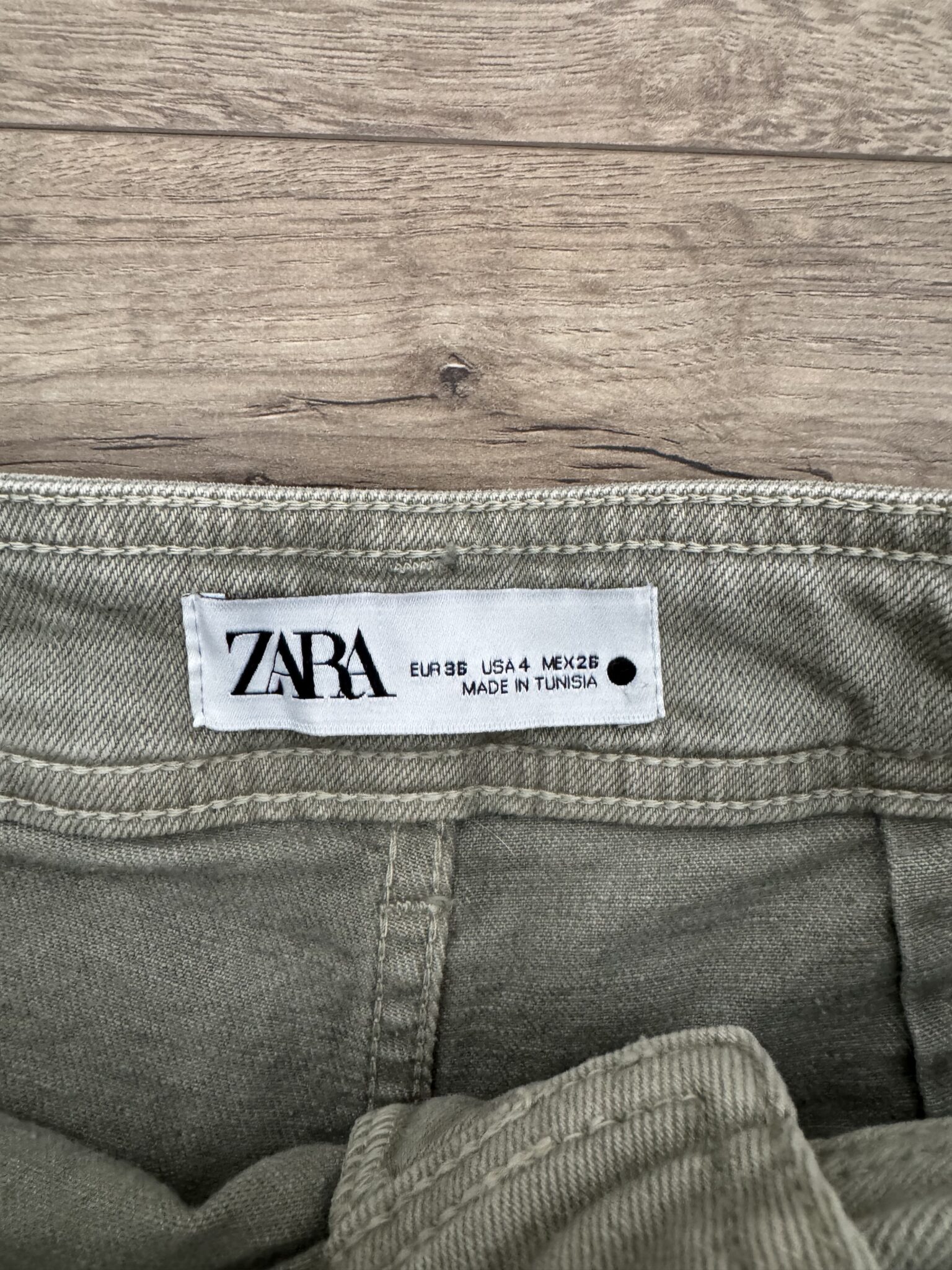 Image for 4 - Cargo kaki Zara