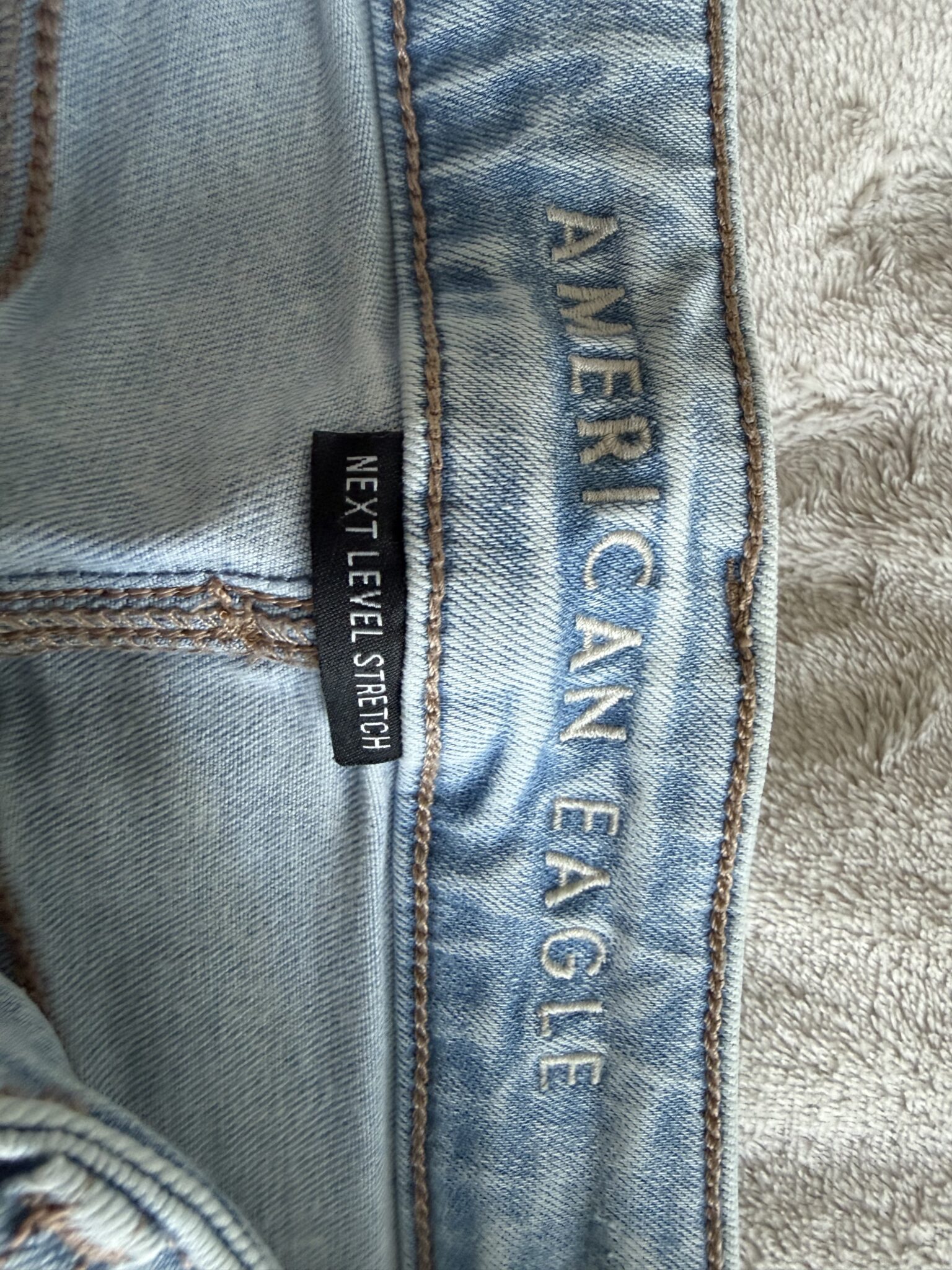Image for Denim délavé stretch AE