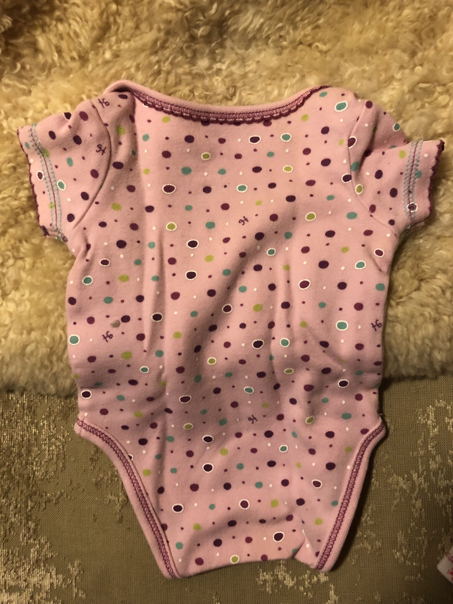 Image for Cache couche bébé naissant fille