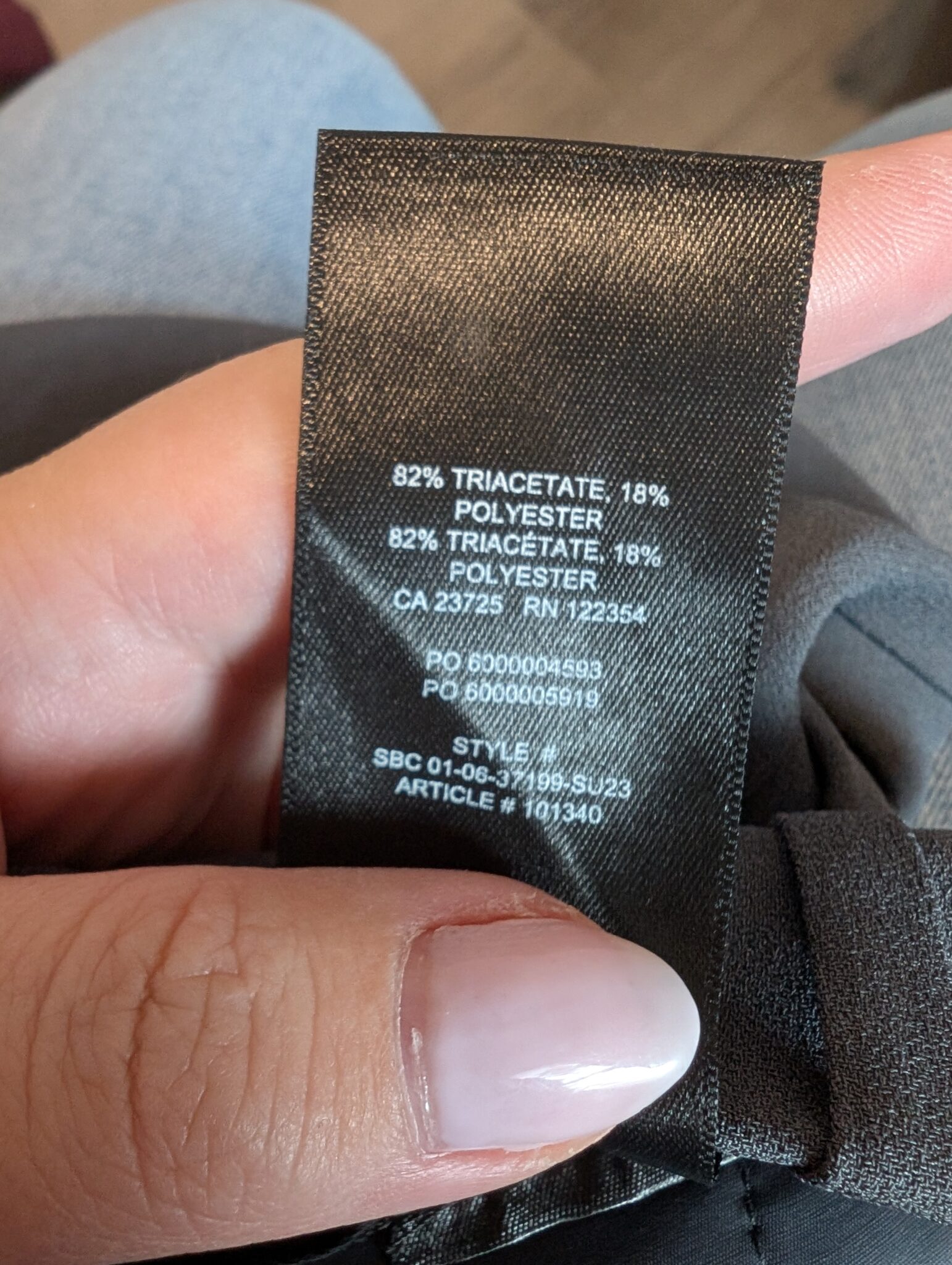 Image for Aritzia/Babaton Pantalon Agency Sz 0