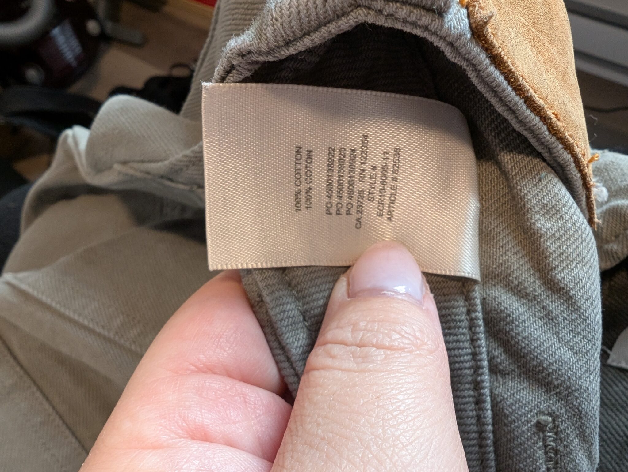 Image for Aritzia/Denim Forum The Joni High rise Loose 29L sz 23