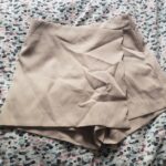 Featured thumbnail for Beige short skirt