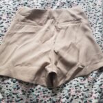 Thumbnail for Beige short skirt