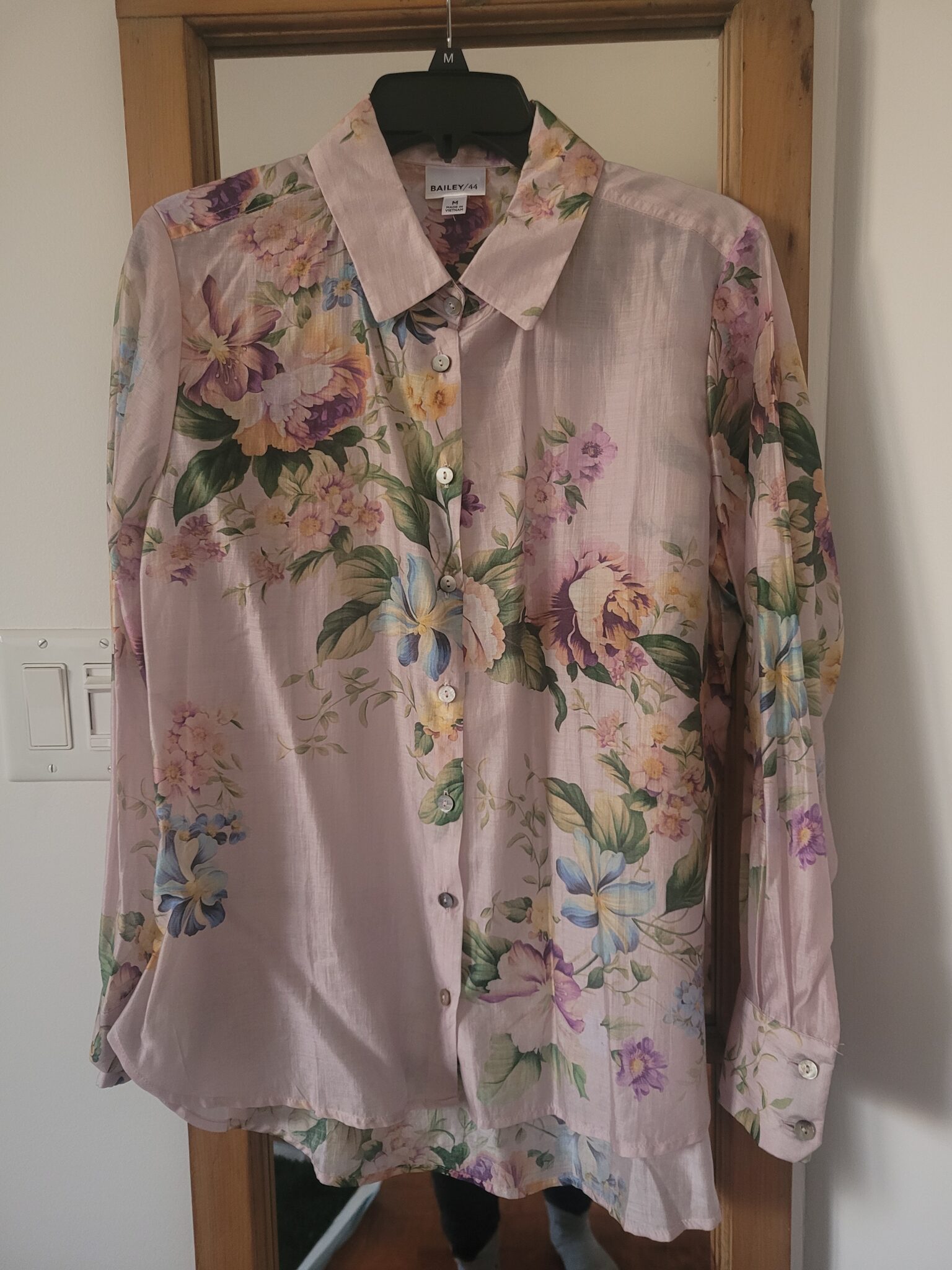 Featured image for Blouse fleurie en lyocell medium