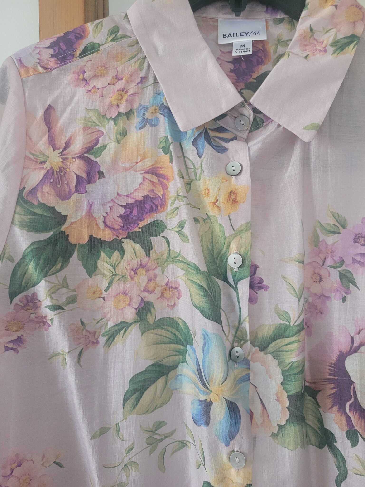 Image for Blouse fleurie en lyocell medium