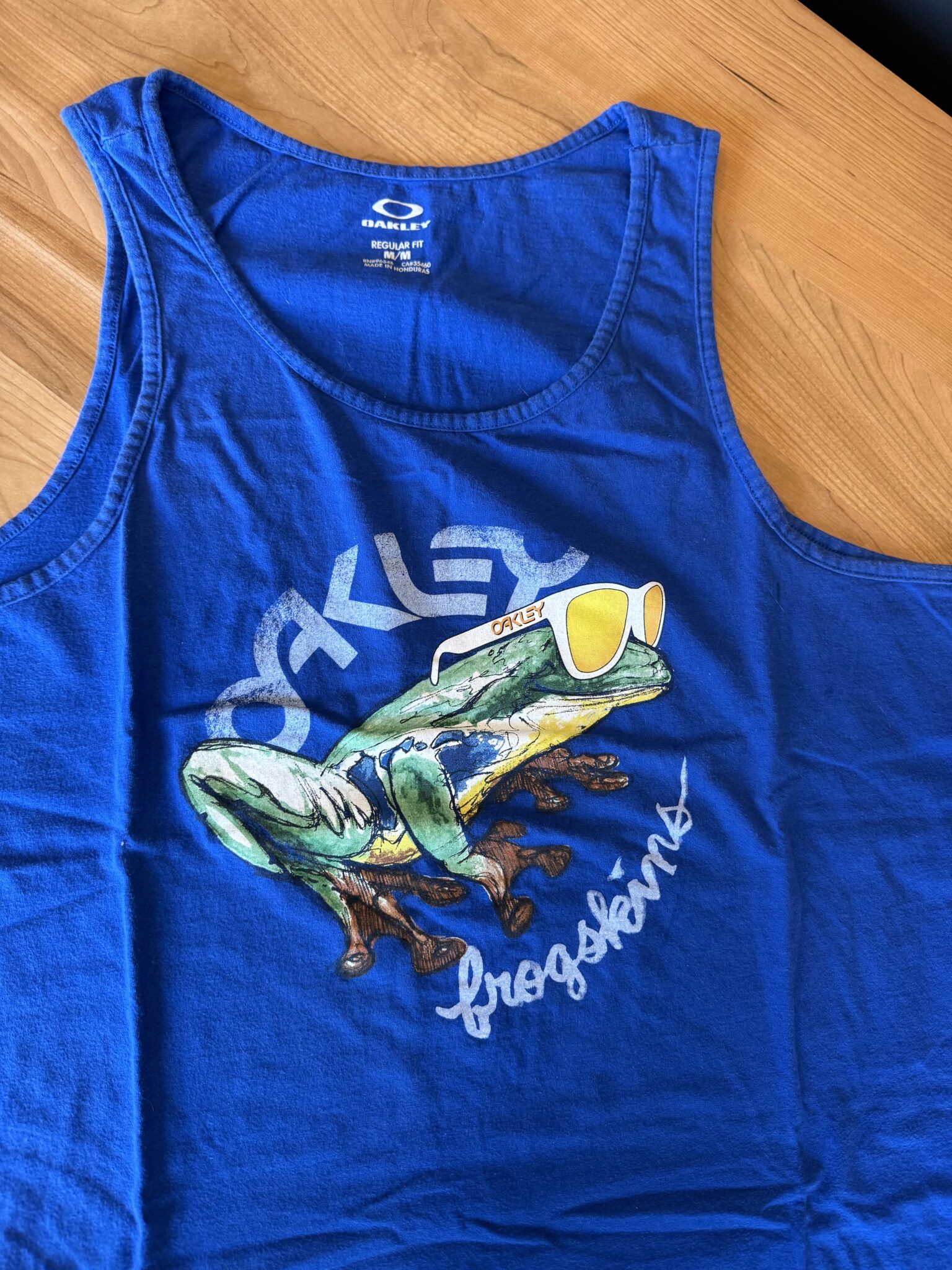 Image for Camisole bleu avec grenouille