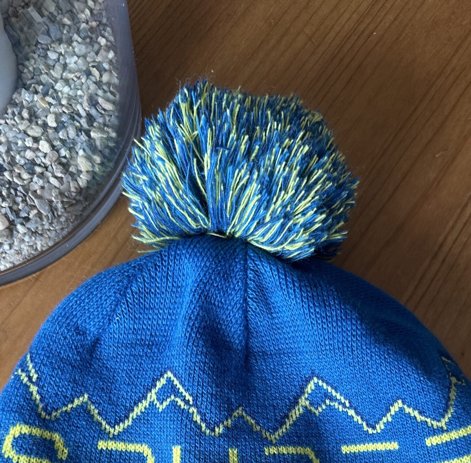 Image for Tuques bleu et jaune Spider