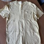 Featured thumbnail for Tshirt jaune ocre avec poche