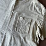 Thumbnail for Tshirt jaune ocre avec poche