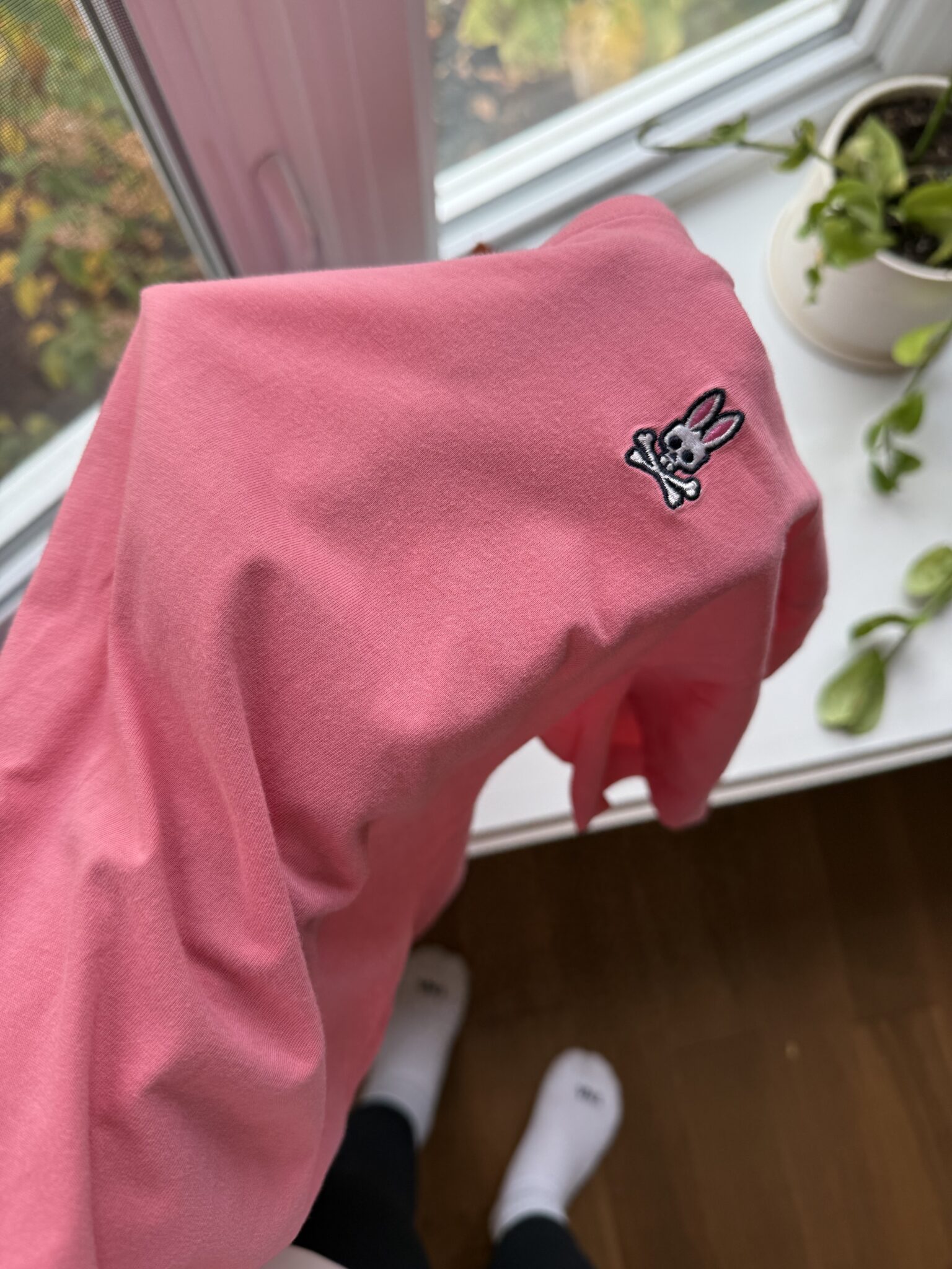 Image for Tshirt rose Psycho Bunny