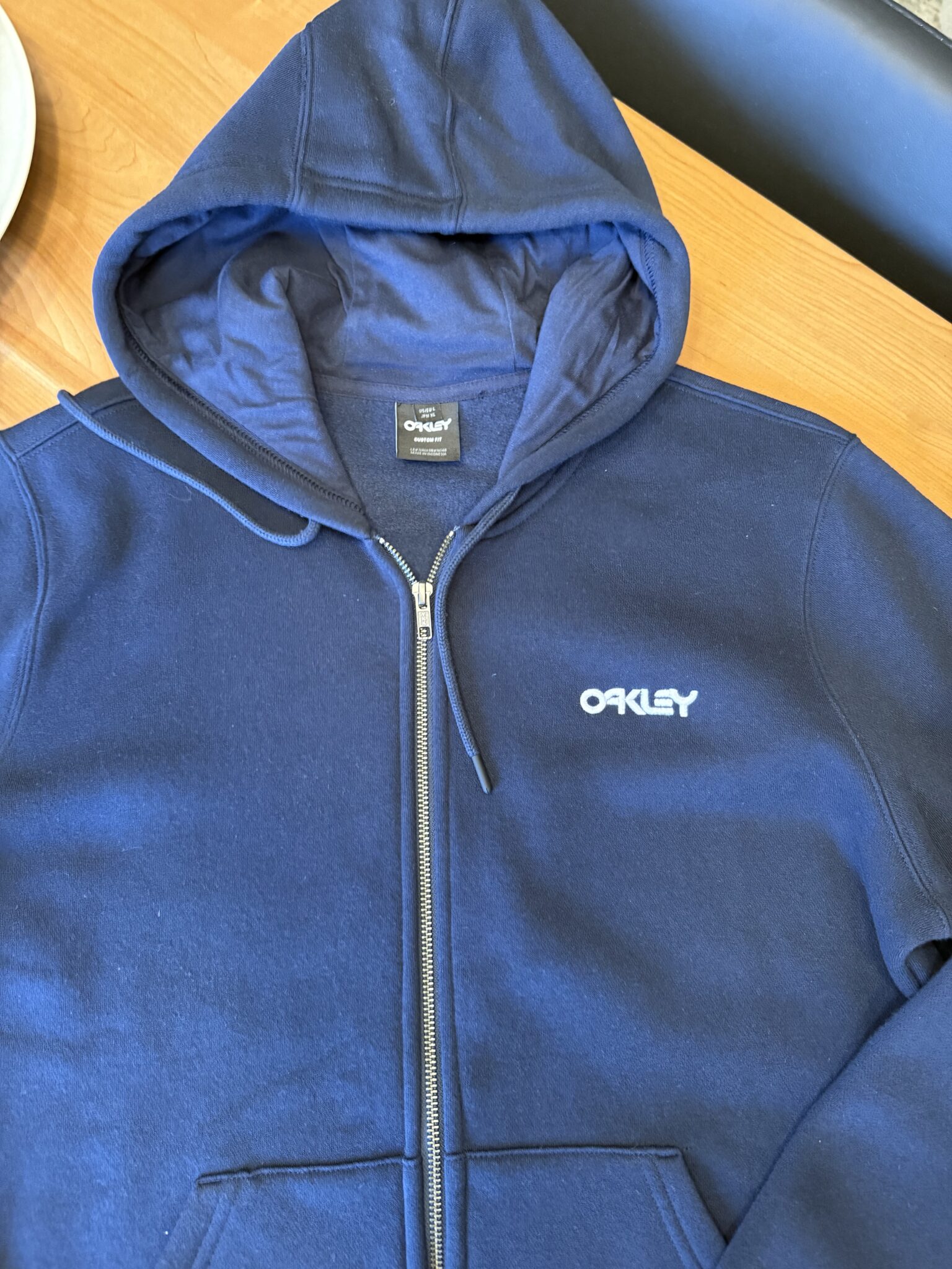 Image for Veste à capuchon bleu marine