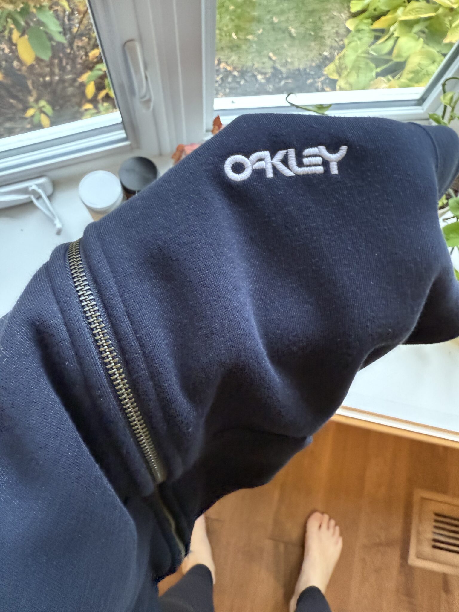 Image for Veste à capuchon bleu marine