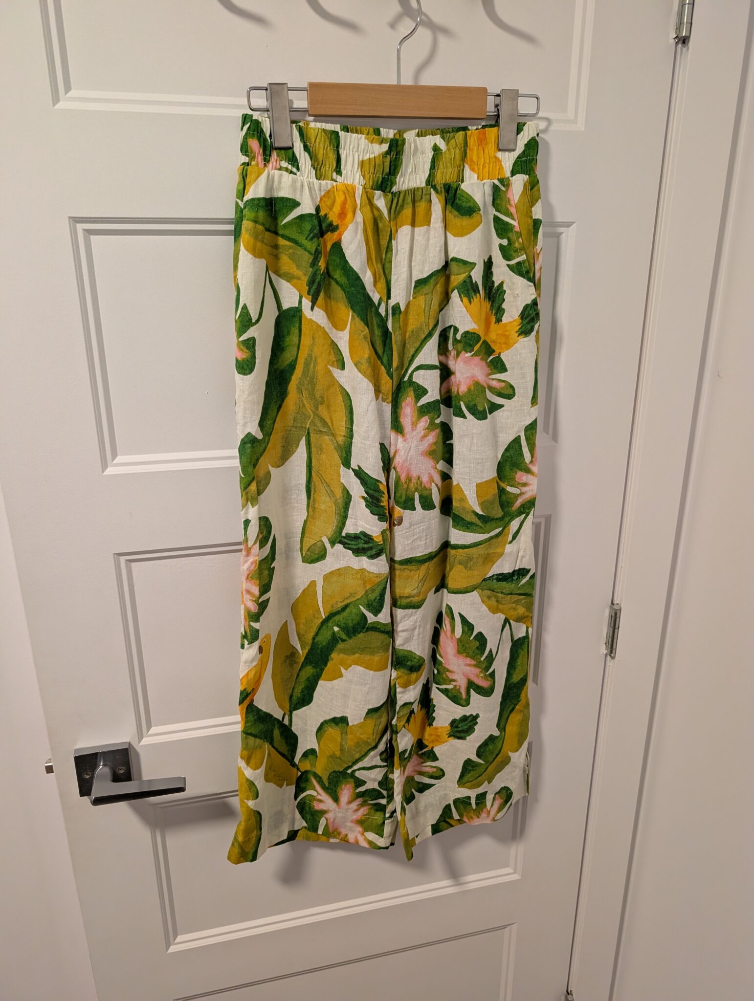 Featured image for Pantalon en mélange de lin Sz XS