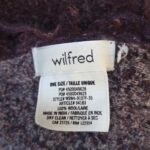 Featured thumbnail for Large Wilfred 100% Wool Plum Patterned Scarf