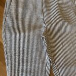 Thumbnail for Pantalon ligné bleu marine et blanc