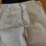 Thumbnail for Pantalon ligné bleu marine et blanc