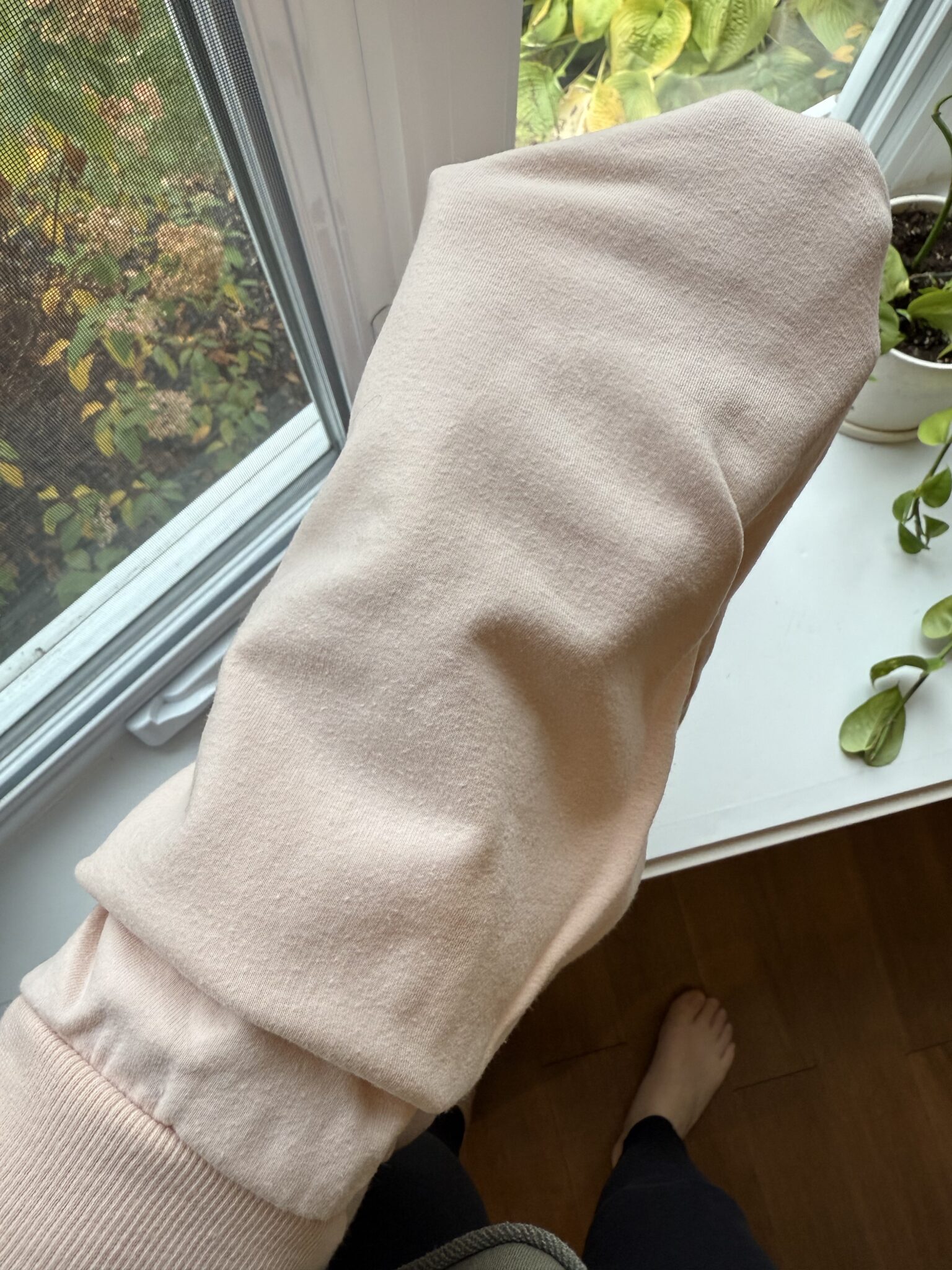Image for Chandail en molleton rose
