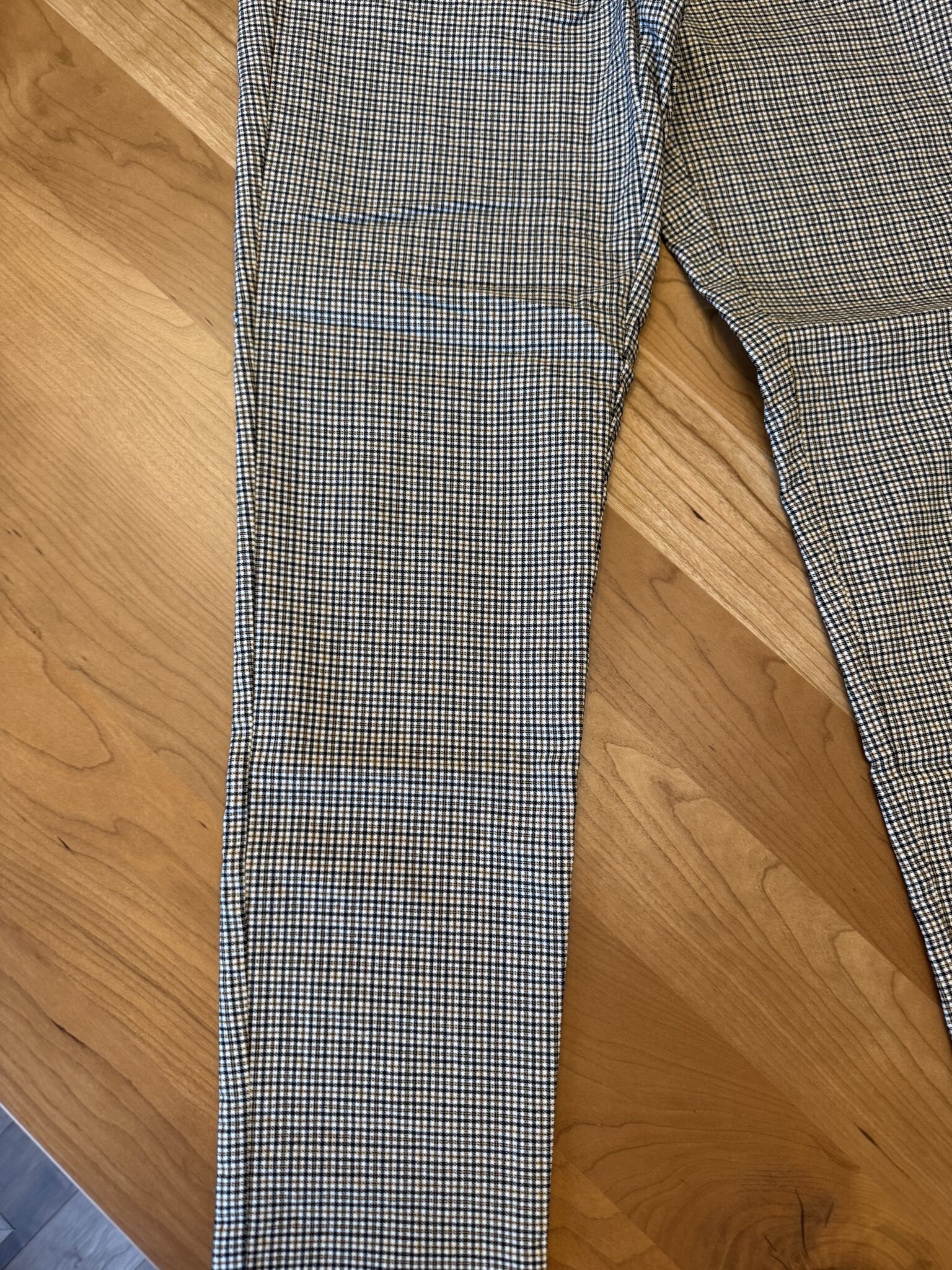 Image for Pantalon style legging à carreaux