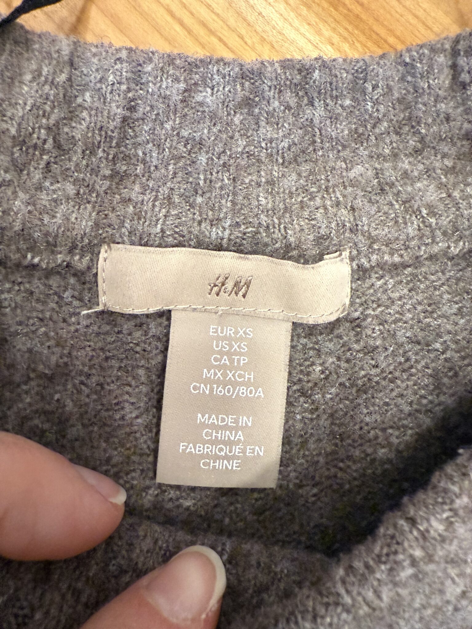 Image for Chandail beige mauve