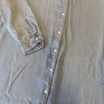Thumbnail for Robe chemise fluide en jeans
