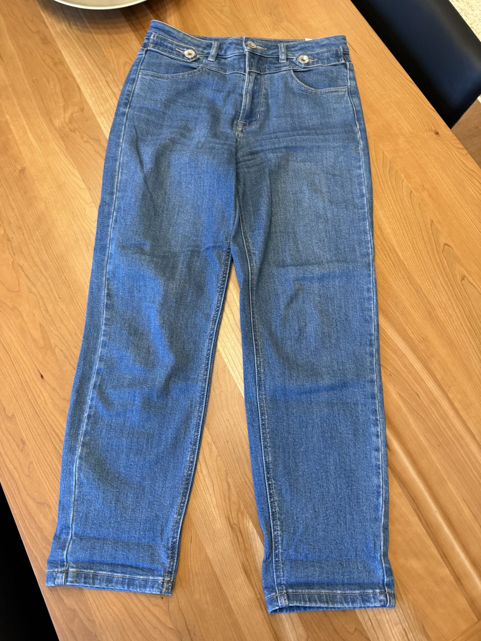 Featured image for Jeans coupe garçonne