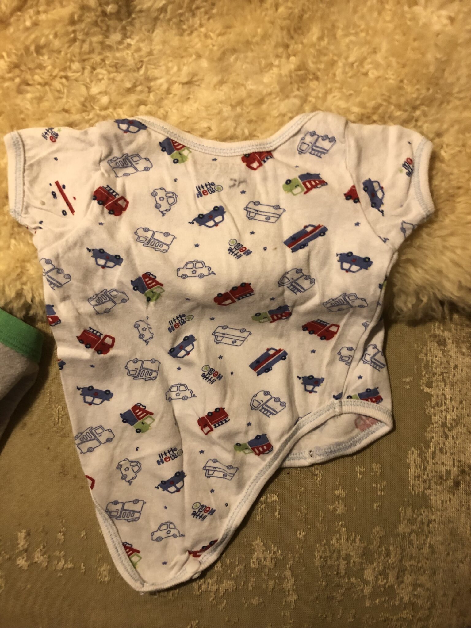 Image for Cache couche « voitures » bébé naissant