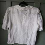 Thumbnail for Rihos - White embroidered blouse