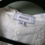 Thumbnail for Rihos - White embroidered blouse