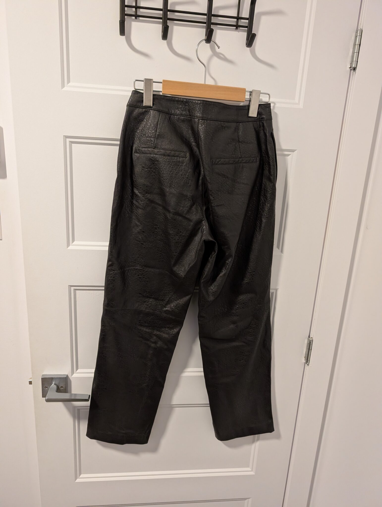Image for Yaya/Pantalon en faux cuir brun Sz 34EU