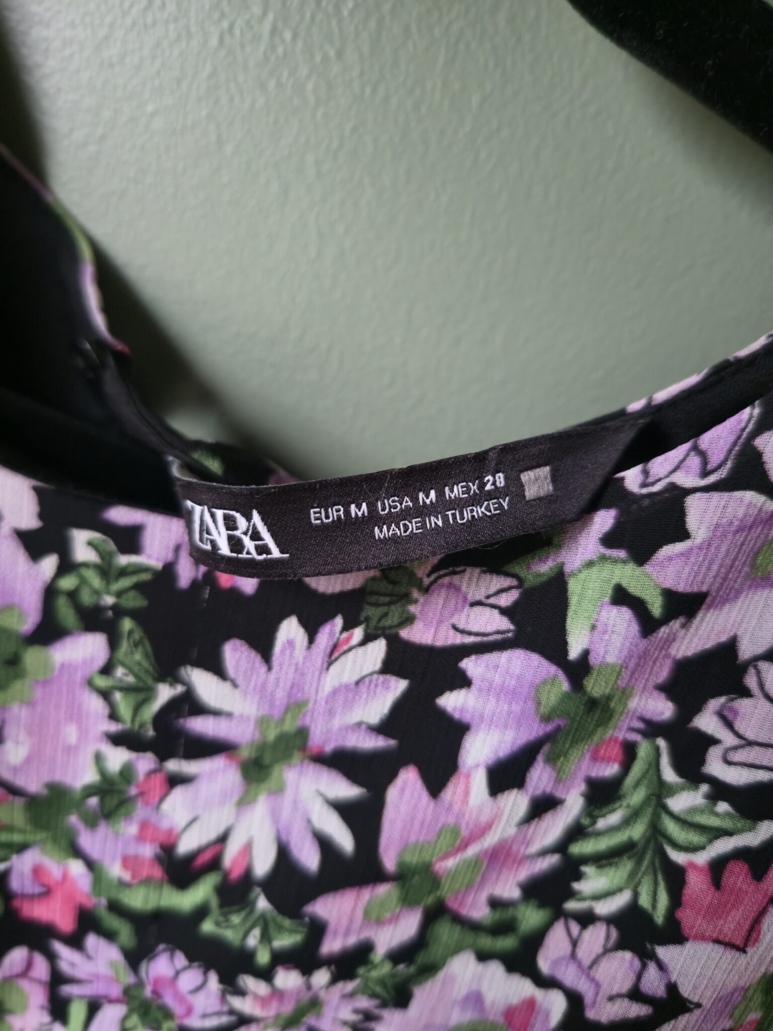 Image for ZARA - Mid-Length Floral Dress